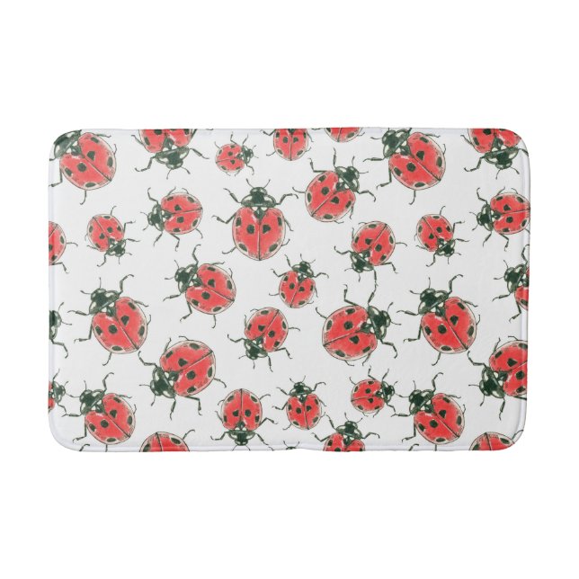 Tapete De Banheiro Ladybugs (Frente)