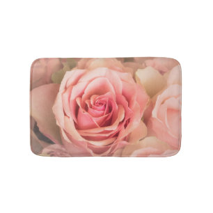 Tapete De Banheiro Lâmpada de Rosa suave