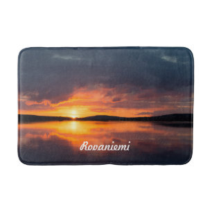 Tapete De Banheiro Lapland Sunset