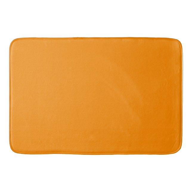 Tapete De Banheiro Laranja  (Frente)