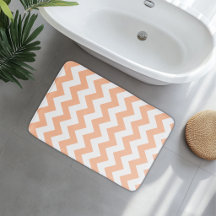 Laranja Ameixa Chevron Moderno