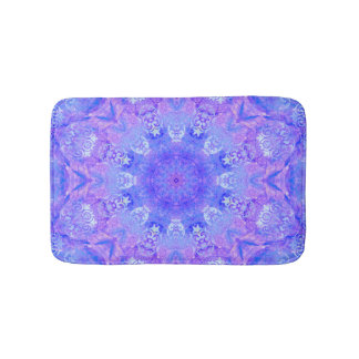 Tapete De Banheiro Lavanda Sky Blue Purple Sparkle Damask