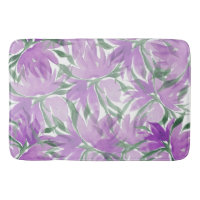 Lavander Watercolor Elegante Roxo Floral