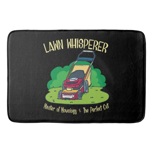Tapete De Banheiro Lawn Mower - Lawn Whisperer (Frente)