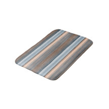 Legal Chic Brown Slate Blue Cinza Stripes Art