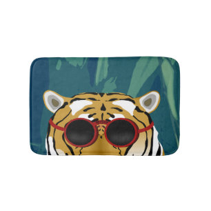 Tapete De Banheiro Legal Tiger Bathmat