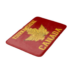 Tapete De Banheiro Lembrança feita sob encomenda de Canadá do time