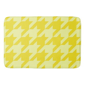Tapete De Banheiro Lemon Houndstooth