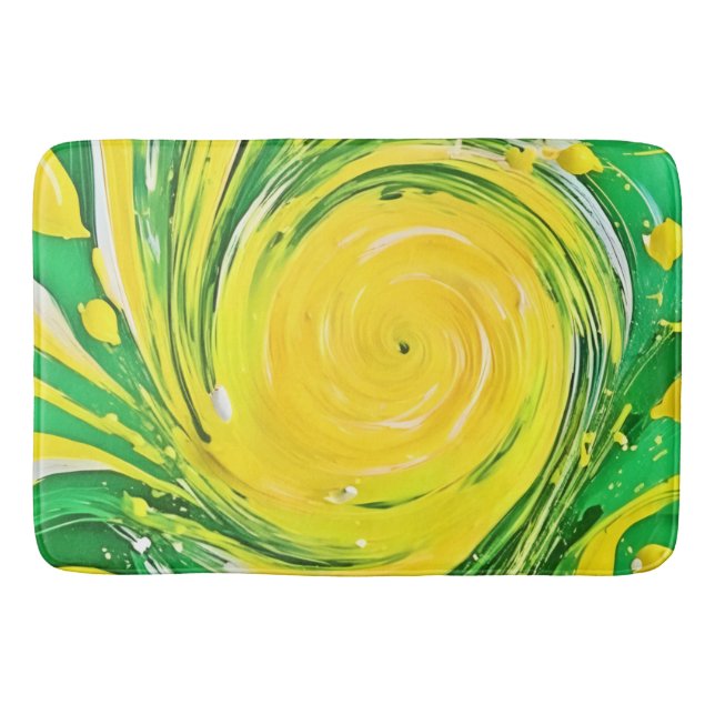 Tapete De Banheiro Lemon Tornado Design (Frente)