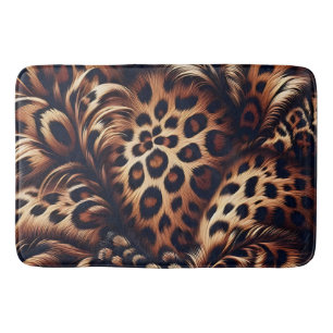 Tapete De Banheiro Leopard Charm: A Declaração de Negrito