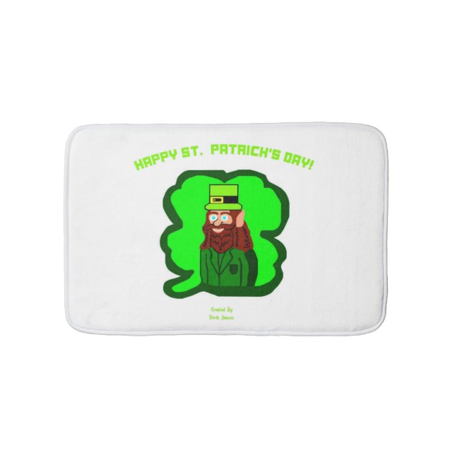 Tapete De Banheiro Leprechaun Magic Bath Mat Mat (frente)