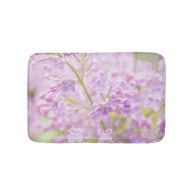 Tapete De Banheiro Lilac Flowers Mist (frente)
