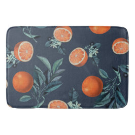 Tapete De Banheiro Limão e Folha Padrão VI