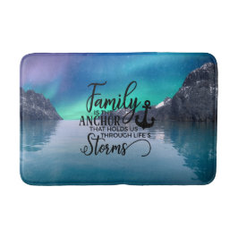 Tapete De Banheiro Linda citação da família Aurora