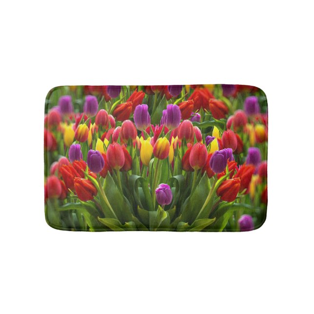Tapete De Banheiro Lindas Tulipas (frente)