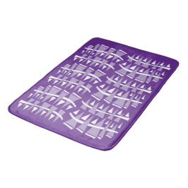 Tapete De Banheiro Linhas de Triângulo Dodle44c