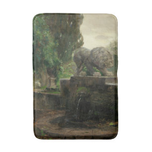 Tapete De Banheiro Lion Fountain em Roma (por H.A. Brendekilde)