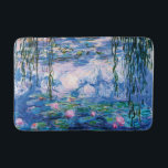 Tapete De Banheiro Lírios de água de Monet<br><div class="desc">Lírios de água de Monet.  
Visite por favor minha loja para um design mais interessante e mais => bem escolhido zazzle.com/iwheels* da cor</div>