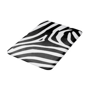 Tapete De Banheiro Listras da zebra