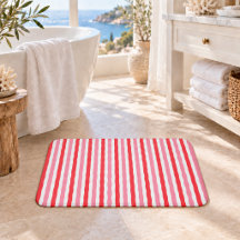 Listras de Verão Rosa Branco Vermelho