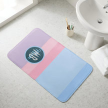 Listras Pastéis Modernas Rosa e Azul Personalizada