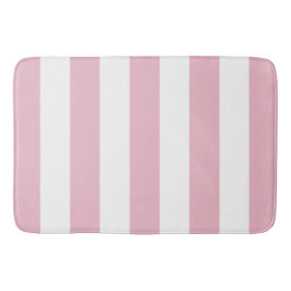 Tapete De Banheiro Listras Rosa, Listras Brancas, Padrões Laminados