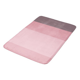 Tapete De Banheiro Listras rosadas e roxas