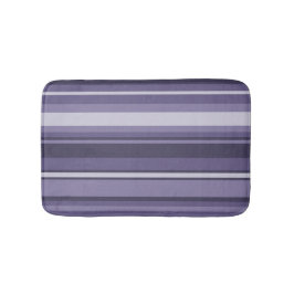Tapete De Banheiro Listras roxas de Heather
