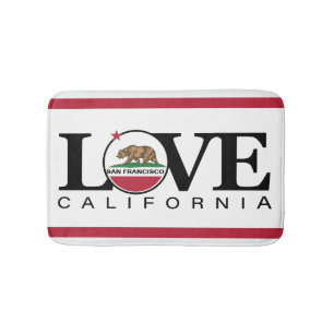 Tapete De Banheiro LOVE San Francisco Bath Mat