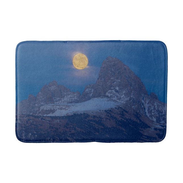 Tapete De Banheiro Lua Cheia Nascente | Grand Teton Driggs, Idaho (Frente)