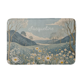 Tapete De Banheiro Lunar Meadow Personalizado