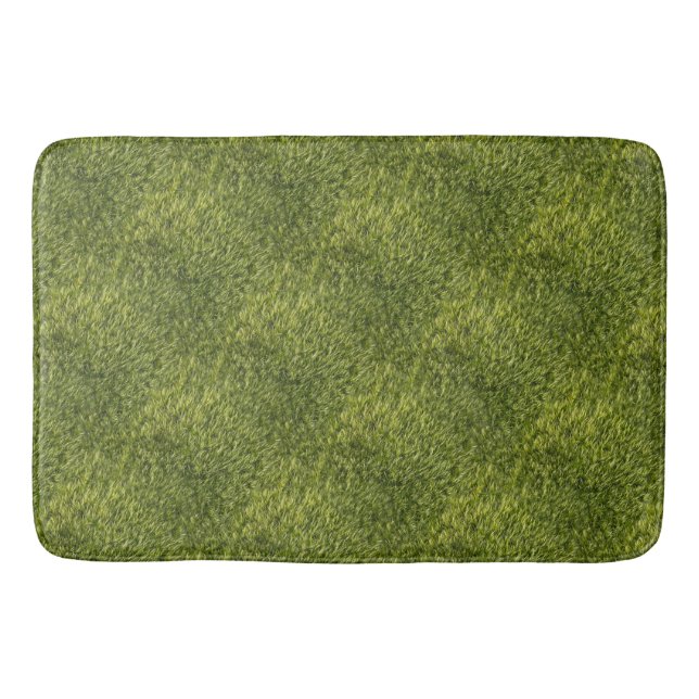 Tapete De Banheiro Lush Green Moss (Frente)