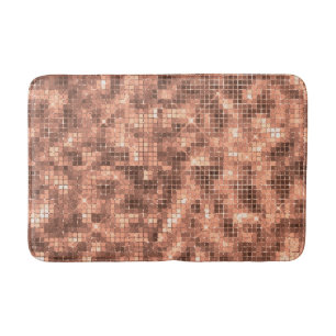 Tapete De Banheiro Luxo Dourado Champanhe Espelhado Fofura