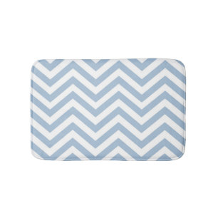 Tapete De Banheiro Luz - Grunge azul Chevron Textured