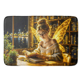 Tapete De Banheiro Luz mágica de leitura da fada de fada bonita
