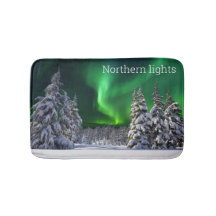 luzes do norte durante o inverno