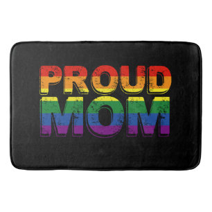 Tapete De Banheiro Mãe Orgulhosa Gay Pride LGBT Arco-íris Mãe LGBTQ