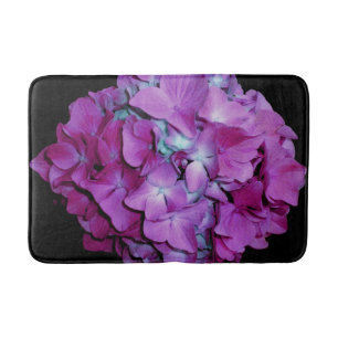 Tapete De Banheiro Magenta Hydrangea
