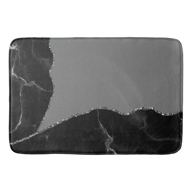 Tapete De Banheiro Mágica Cinza Mágica da Elegante (Frente)