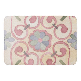 Tapete De Banheiro Maiolica Amarela Italiana Espanhola Rosa