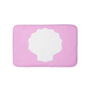 Tapete De Banheiro Mala de Banho Rosa