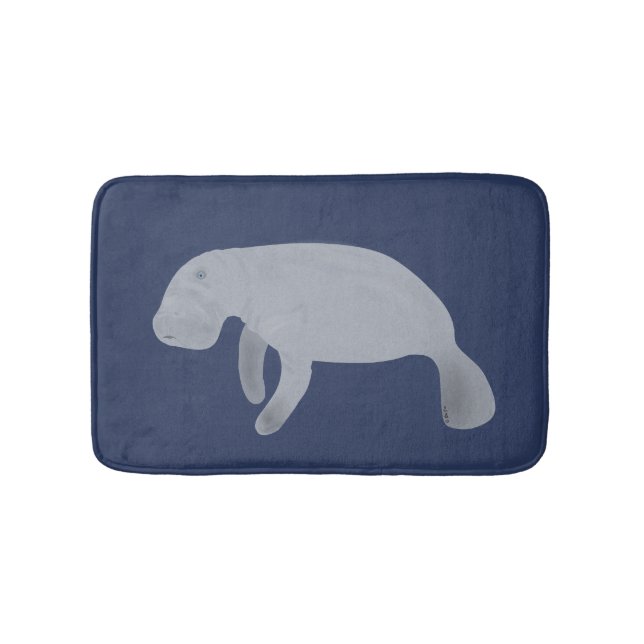 Tapete De Banheiro Manatee Bathmat (frente)