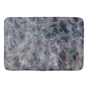 Tapete De Banheiro Manchas de Aquarela Rosa Rosa Azul & Blush Abstrat