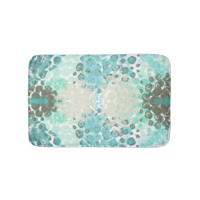 Tapete De Banheiro Manchas do mar Bath Mat (frente)