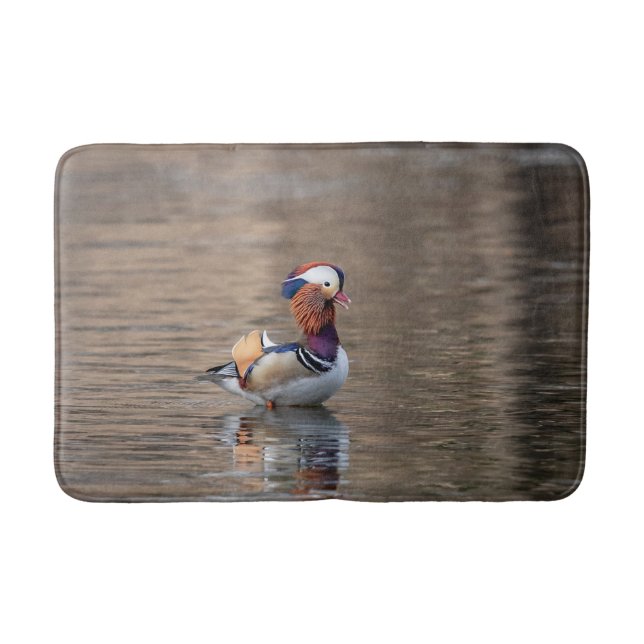 Tapete De Banheiro Mandarin Duck (Frente)