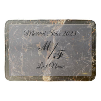 Tapete De Banheiro Marble Elegante Personalizado