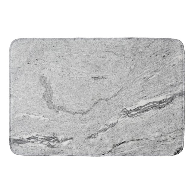 Tapete De Banheiro Marble Stone Pattern Bath Mat (Frente)