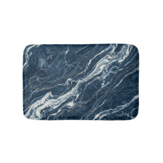 Tapete De Banheiro Mármore Pedra Naval Olhar Elegante Limpo