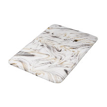 Mármore Preto de Prata Dourado Líquido #1