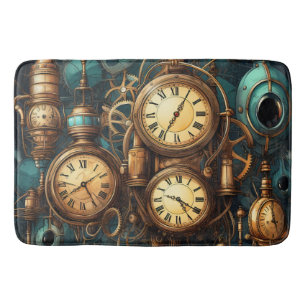 Tapete De Banheiro Marvels Mecânicos Bath Mat